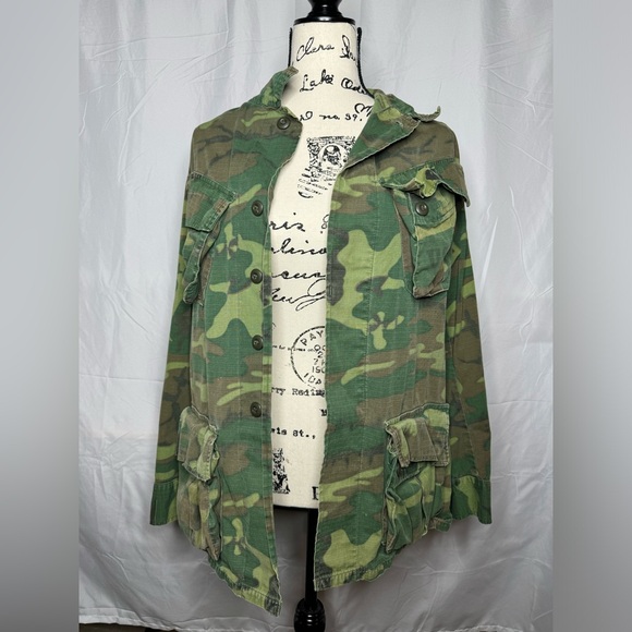 Vintage Camo Workwear Army Jacket